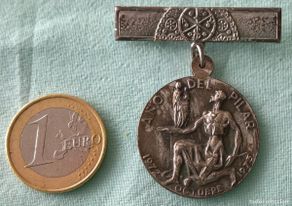Antigüedades: Medalla Oficial Año del Pilar.1972-1973 ..Centenario Consagración de la Basílica del Pilar